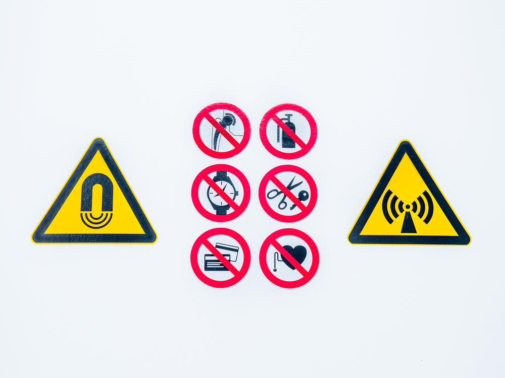 Using Safety Floor Stickers, Magnetic Signs, and Barrier Systems for MRI Hazard Prevention