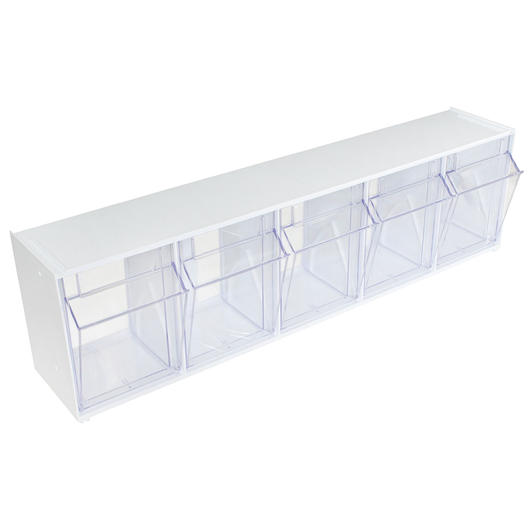 Five Compartment Medical Tilt Bin Medical Equipment