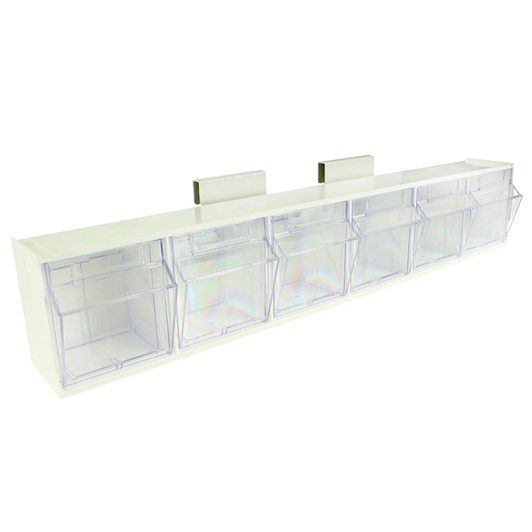Six Compartment Medical Tilt Bin Medical Equipment