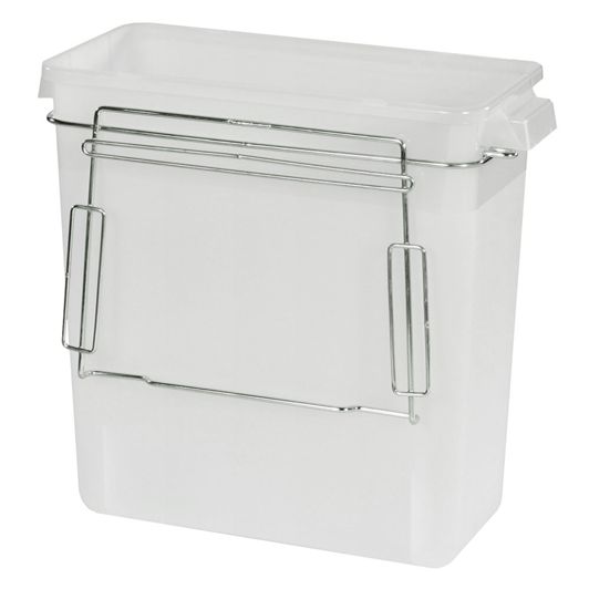 Three Gallon Plastic Waste Container for M-Series Carts Medical Equipment