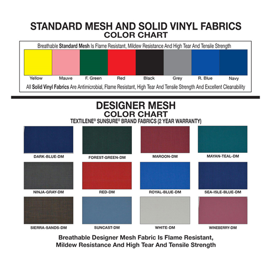 MRI PVC 3-Shelf Linen Cart w Mesh or Vinyl Cover, Shelf 20"x25"