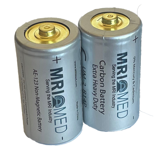 MRI Non-Magnetic C Size Batteries (2pk)