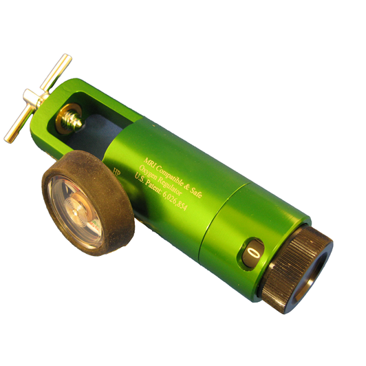 MRI Conditional CGA870 Click-Style Pediatric Oxygen Regulator