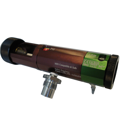 MRI Conditional CGA890 Click-Style Heliox Regulator