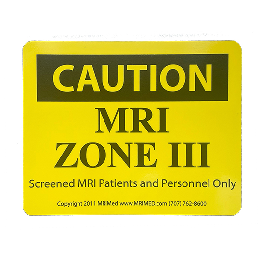 MRI Zone III Sign