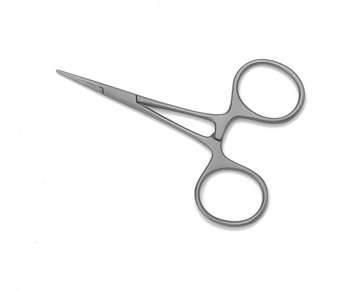 Titanium Dissecting Hartman Haemostatic Forceps, curved 100mm - 4"