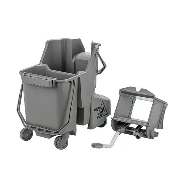 MR-Conditional Dual Bucket-Press System w/ 3" caster