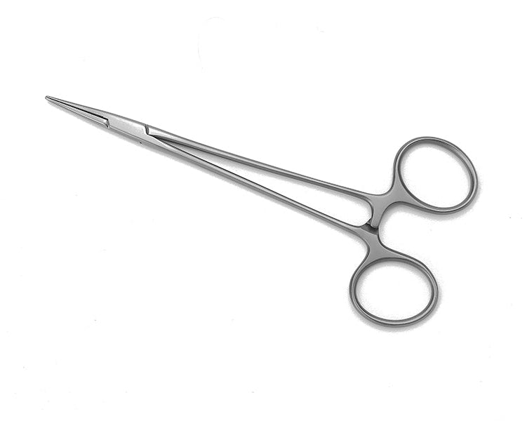 Titanium Leriche Haemostatic Forceps 150mm - 6" - curved tip