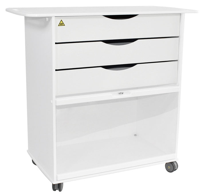 MRI Extra Wide Lab Cart Medical Equipment