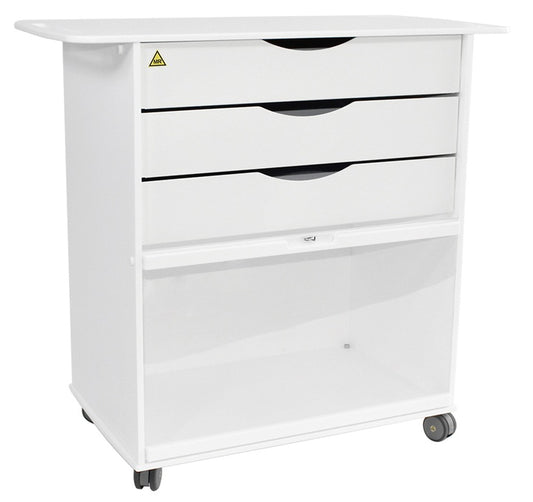 MRI Extra Wide Lab Cart Medical Equipment