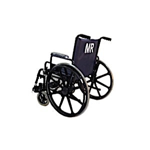 24" Wide Non-Ferrous Bariatric Wheelchair Medical Equipment