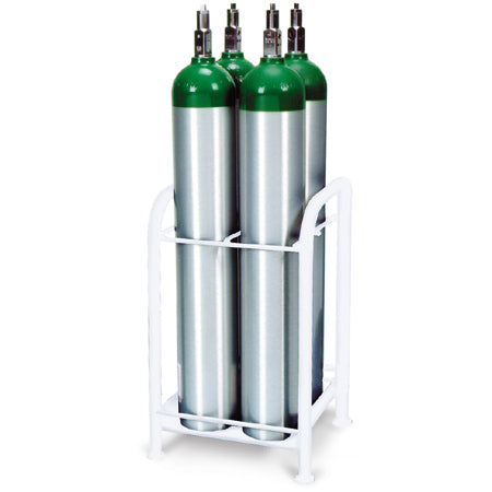 MRI Conditional 4 E Cylinder Rack Medical Equipment