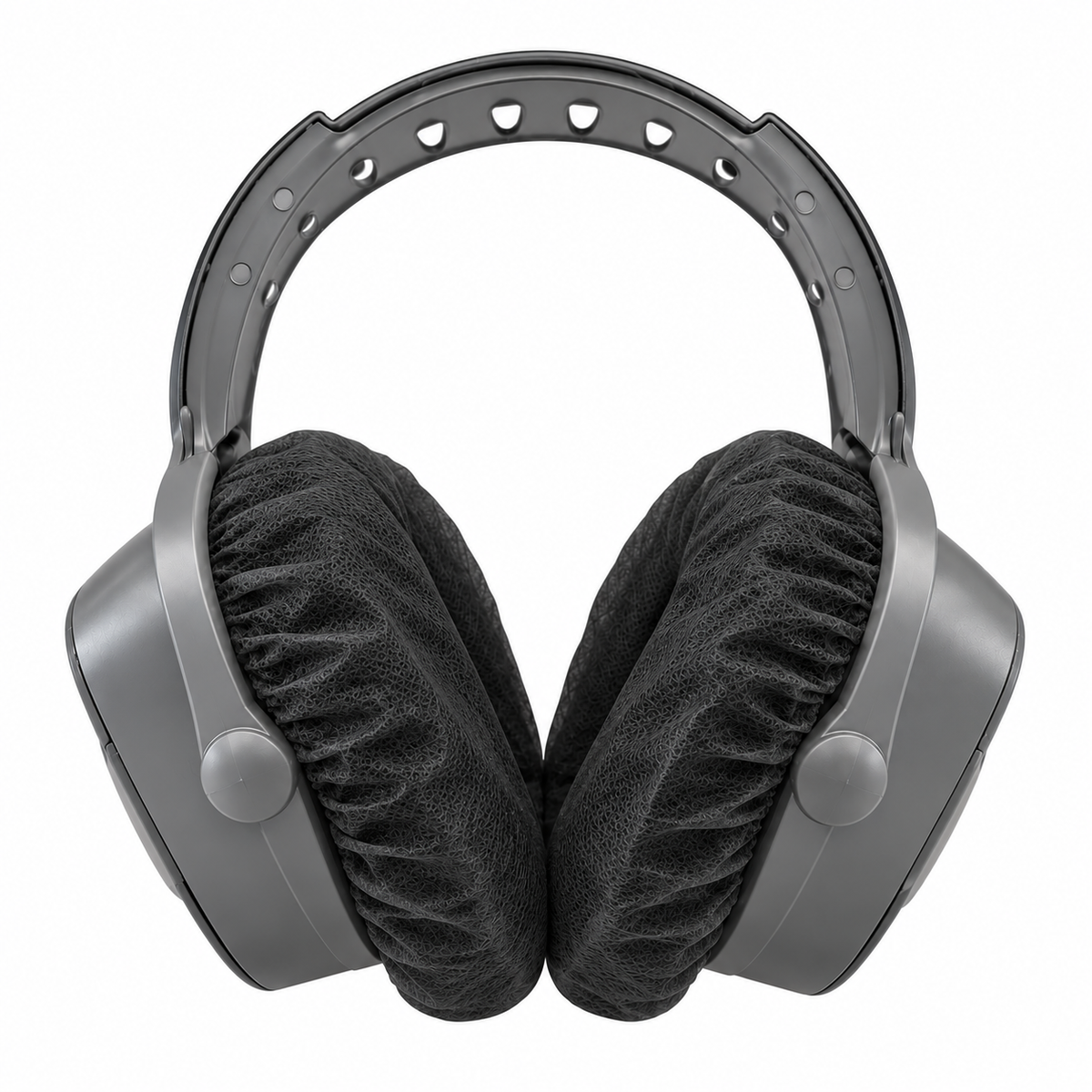 Large Black Sanitary Headphone Covers