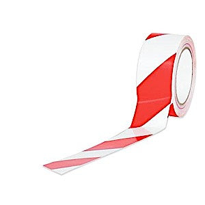 RED & WHITE Heavy Duty Vinyl Tape 3"x36 yards Medical Equipment