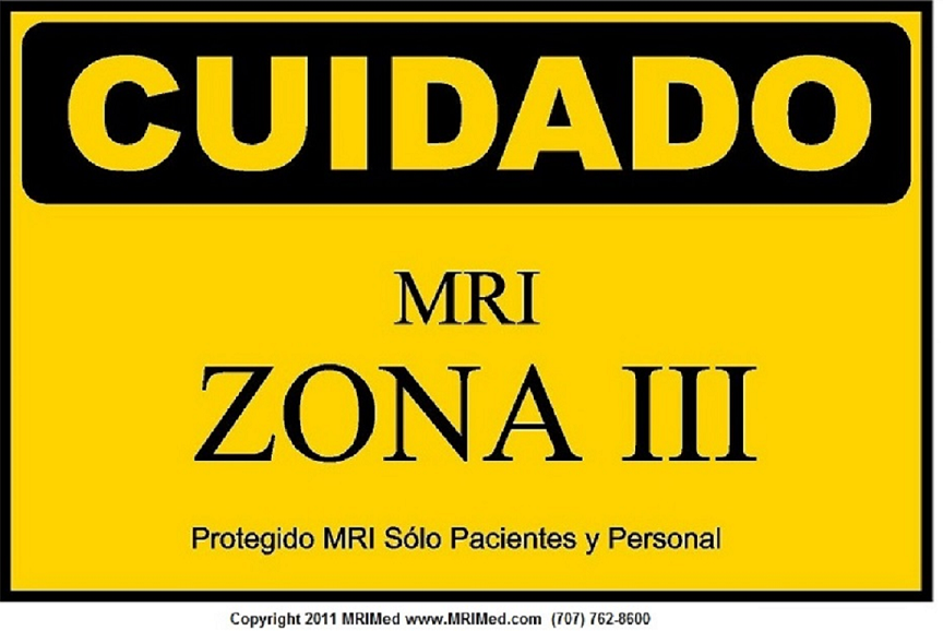 MRI Spanish Zone III Sign