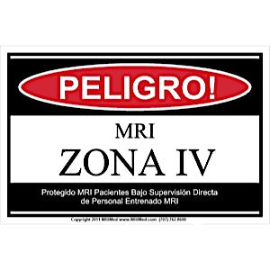 MRI Spanish Zone IV Sign
