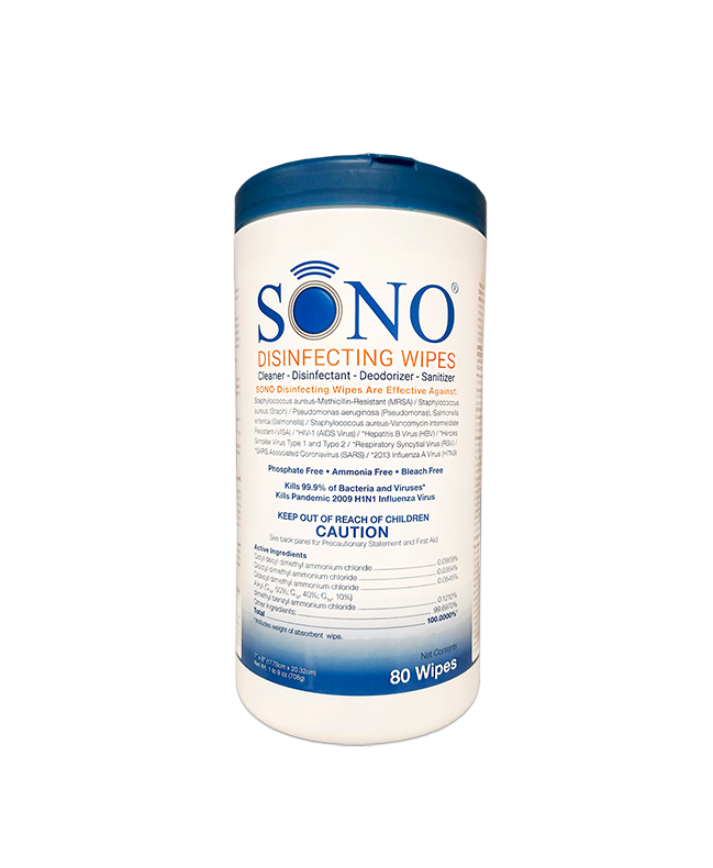 Sonowipes® Disinfectant Wipes