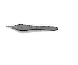 Titanium Adson Dissecting Forceps, without teeth, TCI 120mm - 4 3/4"