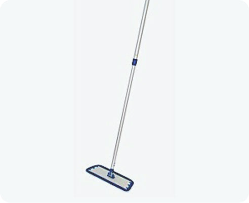 Non-Magnetic Microfiber Flat Mop