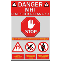 MRI Safety Signs