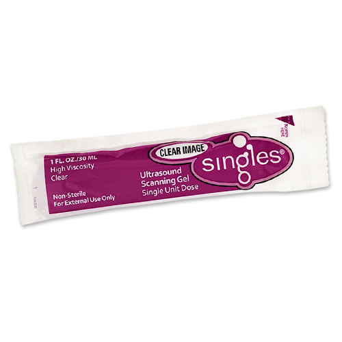 Clear Image® Singles — High Viscosity Gel Packets