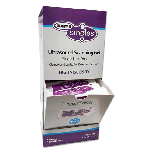 Clear Image® Singles — High Viscosity Gel Packets