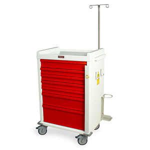 MR-Conditional Seven Drawer Emergency Cart Specialty Package