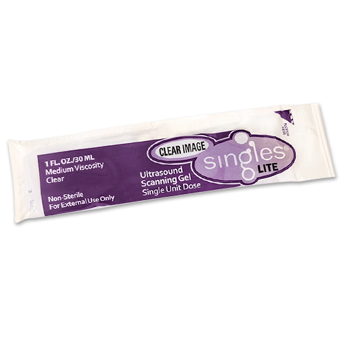 Clear Image® Singles — Medium Viscosity Gel Packets