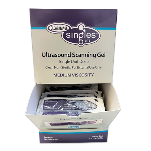Clear Image® Singles — Medium Viscosity Gel Packets