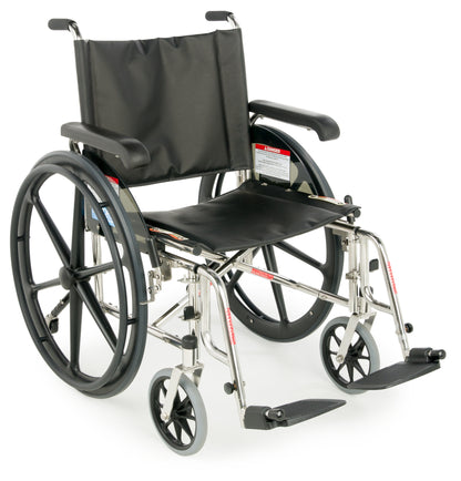MRI Conditional Wheelchair, 20", 350 lb Capacity
