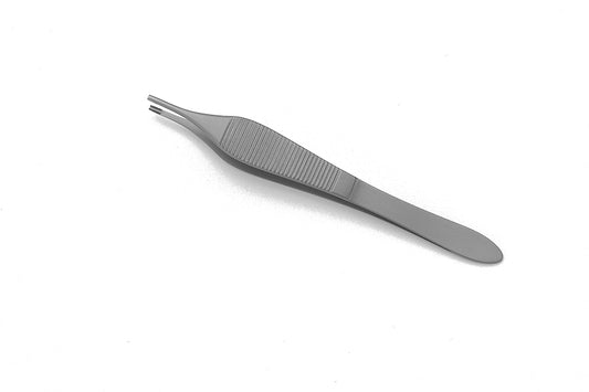 Titanium Adson Dissecting Forceps, with 1x2 teeth, delicate 120mm - 4 3/4"