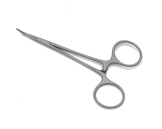 Titanium Halstead Baby Haemostatic Forceps, curved 125 - 5"