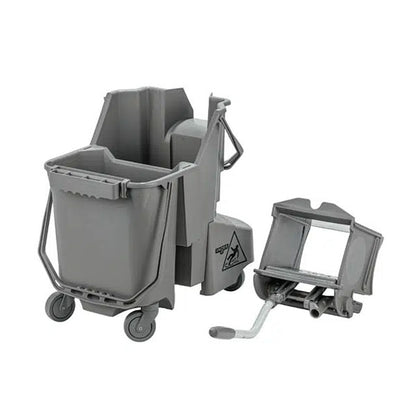 MR-Conditional Dual Bucket-Press System w/ 3" caster