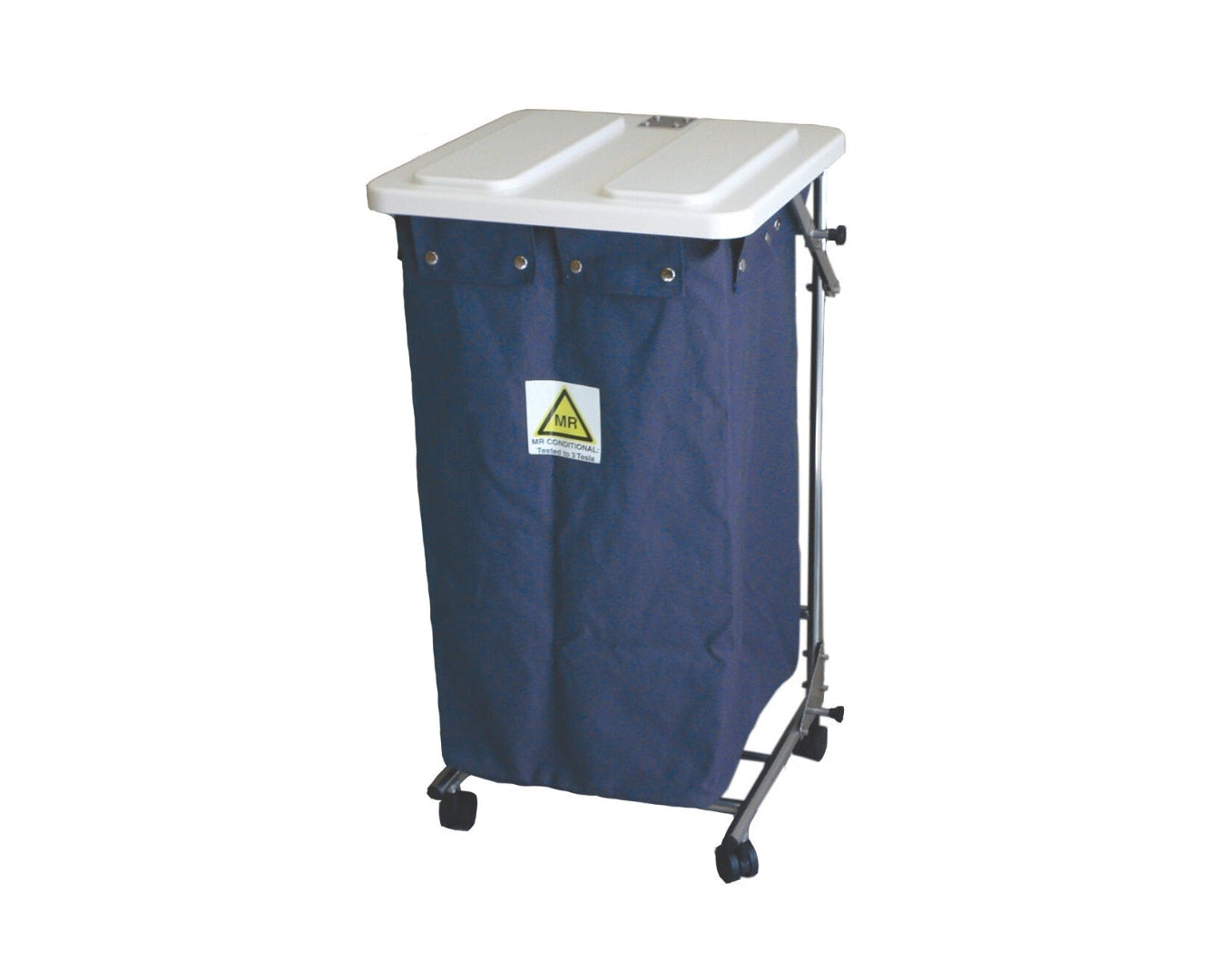 MR Conditional Folding Linen Hamper with Lid w/ Foot Pedal