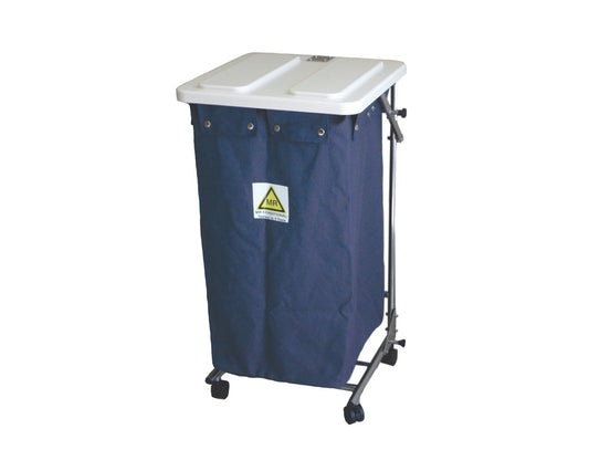 MR Conditional Folding Linen Hamper with Lid w/ Foot Pedal