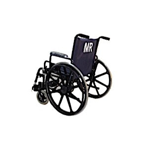 22" Wide Non-Ferrous Wheelchair