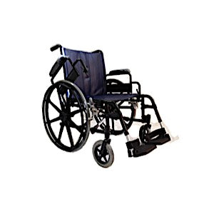 24" Wide Non-Ferrous Bariatric Wheelchair