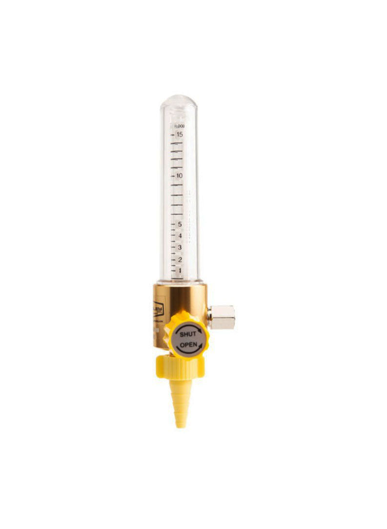 MRI Conditional Air Flowmeter 0-15 LPM Side Port