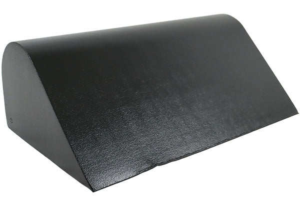 BOLSTER, ANGULAR 7.25 X 12.50 X 21.00, Scan Coat Black Medical Equipment