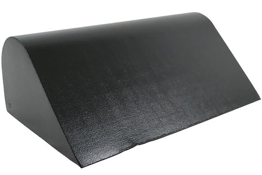 BOLSTER, ANGULAR 7.25 X 12.50 X 21.00, Scan Coat Black Medical Equipment
