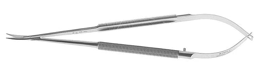 Titanium Flat handle Micro Scissors, Straight, Delicate