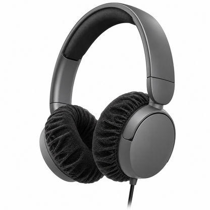 Medium Black Sanitary Headphone Covers