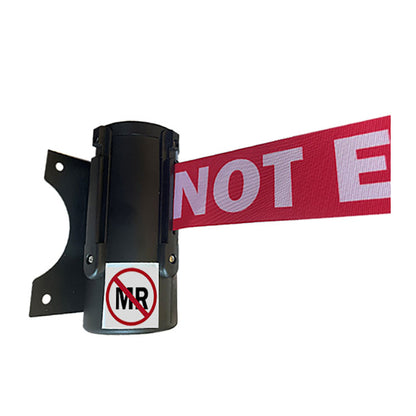 Retractable MRI Warning Belt - MR Unsafe Version