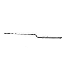 Titanium Sicle Knife, curved down, 240mm - 9 1/2"