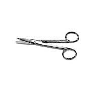 Titanium Suture Scissors, straight, 140mm - 5 1/2"