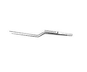 Titanium Bayonet Tissue Forceps Dissecting Forceps Medical Equipment