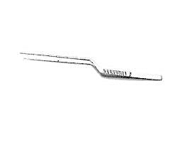 Titanium Yasargil Dissecting Forceps, without teeth, tip = 0,9mm 240mm - 9 1/2"