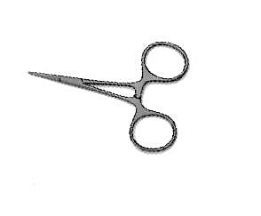 Titanium Dissecting Hartman Haemostatic Forceps, straight, smooth jaw 100mm - 4" Medical Equipment