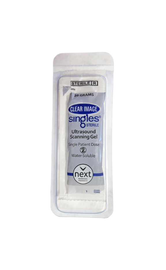 Clear Image® Singles — Sterile Gel Packets
