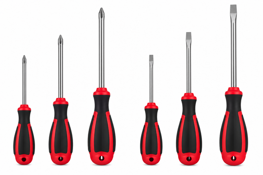 6 Piece Titanium Screwdriver Set